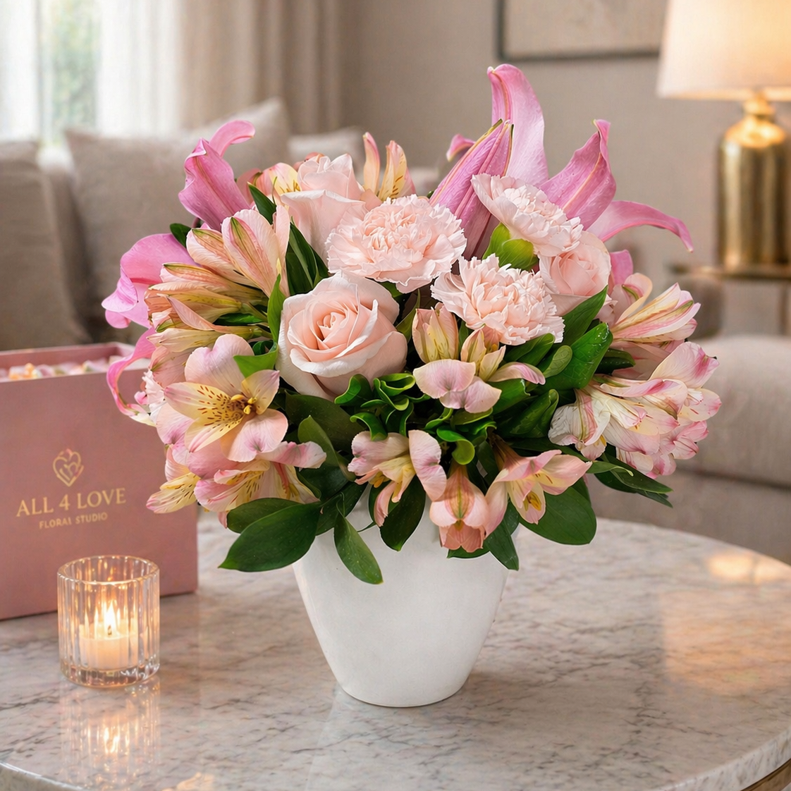 Blush Garden Elegance