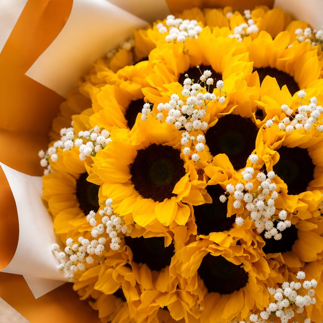 Golden Sunflower Bouquet