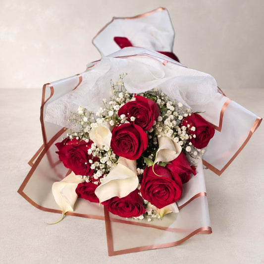 Scarlet Romance Bouquet