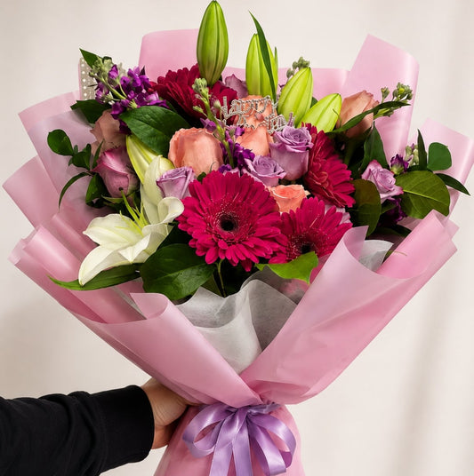Pink Garden Elegance Bouquet